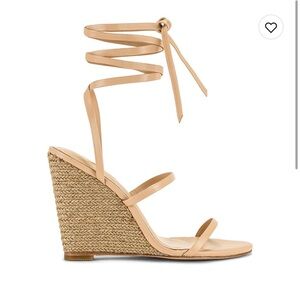 Raye Naya Wedge in Nude